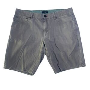 Ted Baker London Mens Gray Flat‎ Front Chino Shorts Size 34R